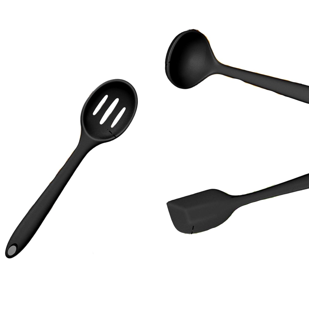 12-Piece Silicone Kitchen Utensil Set - Heat-Resistant Spatula, Ladle & More 4