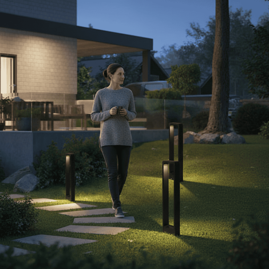 OUTDOORGLOW – Stylish Ground Light for Gardens & Pathways