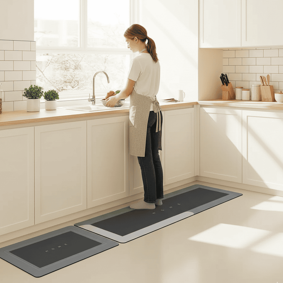 KITCHENMAT – Non-Slip & Waterproof Polymer Kitchen Rug