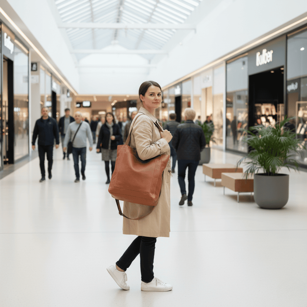 SOFIELA – Elegant Leather Shoulder Bag for Daily Sophistication