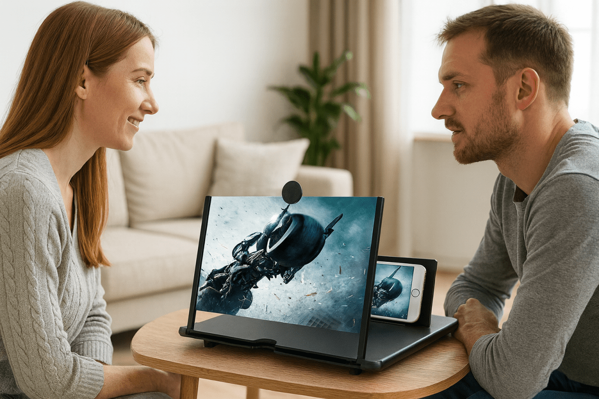 VIEWPOD – HD Screen Magnifier for Your Personal Viewing Pod