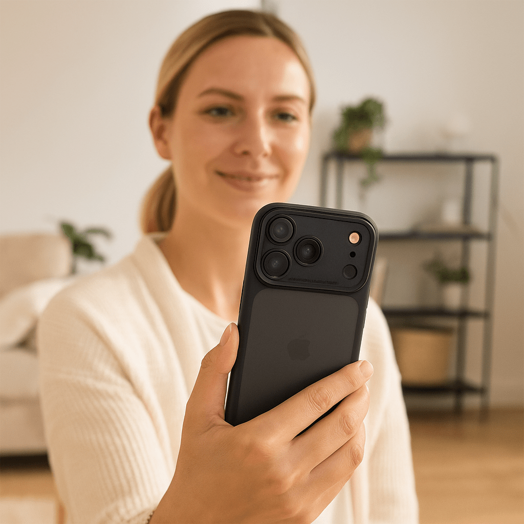 SOFTEDGE – Smooth Matte Finish Case with Shockproof Design