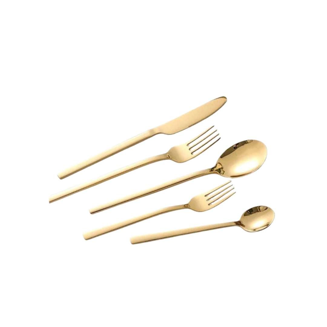 30 Piece Kitchen Utensils Set - Elegant Stainless Steel Kitchenware for Dining 1
