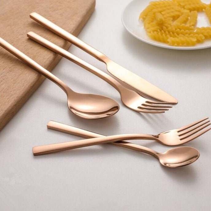 30 Piece Kitchen Utensils Set - Elegant Stainless Steel Kitchenware for Dining 6