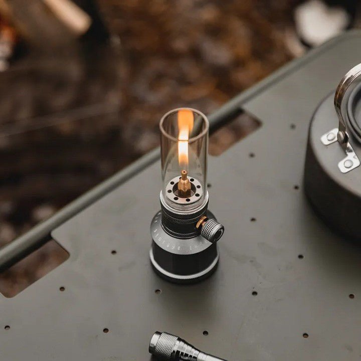 FIROLINE - Butaanlamp voor buiten voor warme en regelbare verlichting