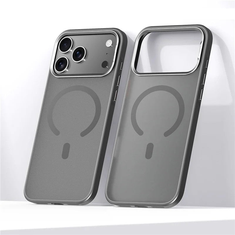 MAGMATTE – Shockproof MagSafe Case with Alloy Lens Frame for iPhone 17