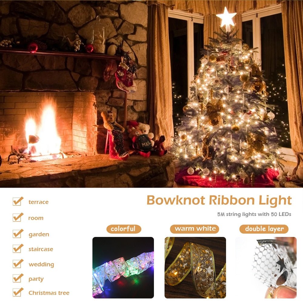50 LED Waterproof Fairy Lights - 13ft Double Layer String Lights for Indoor & Outdoor Decor 6