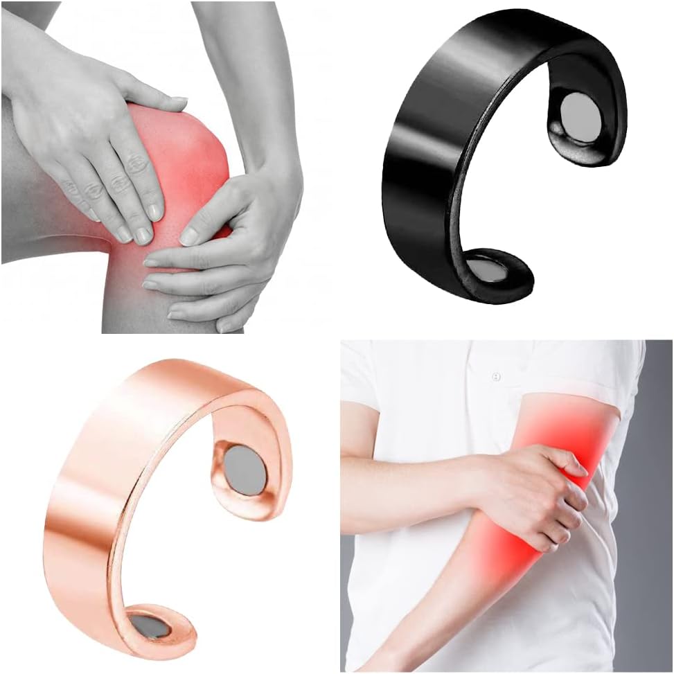 MAGNARISE – Magnetic Therapy Ring for Lymphatic Drainage, Blood Circulation & Wellness