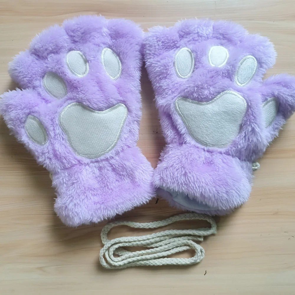 PURRMITTS – Soft Cat Claw Mittens for Playful Winter Vibes