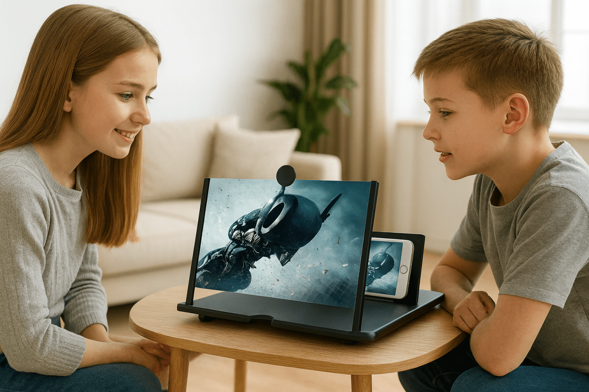 VIEWPOD – HD Screen Magnifier for Your Personal Viewing Pod