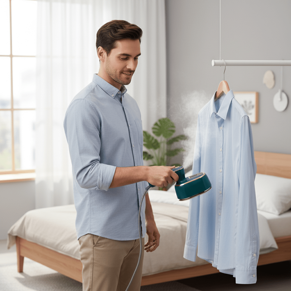 TravelSteam Quick – Compact Garment Steamer for Wrinkle-Free Clothes