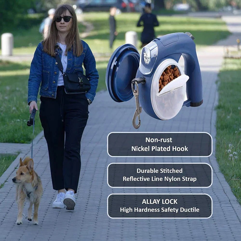 ADVENTUREPAWS ELITE LEASH – Adjustable dog leash with reflective design