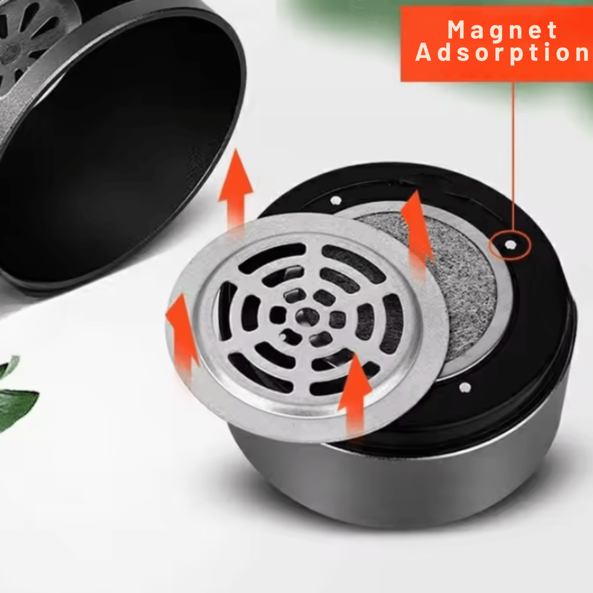 AEROCLEAN – Smart Smokeless Ashtray with Rechargeable Battery and HEPA Filter 2