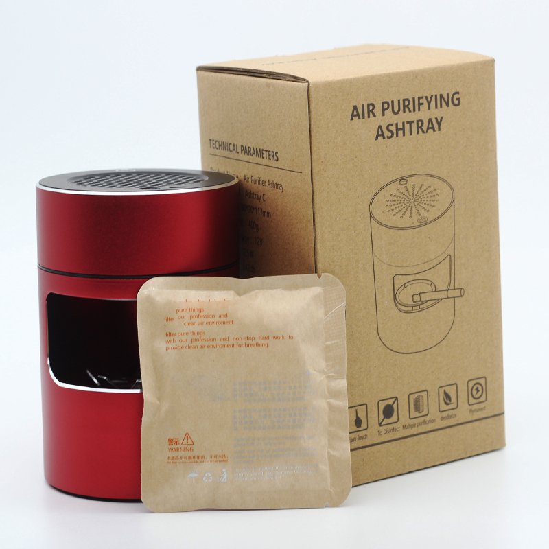 AEROCLEAN – Smart Smokeless Ashtray with Rechargeable Battery and HEPA Filter 7