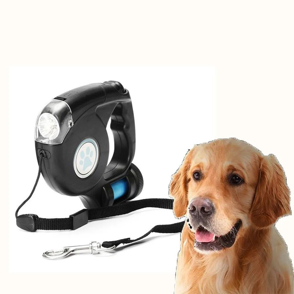 AMÉLIE LUMIÈRE – LED dog leash with integrated flashlight
