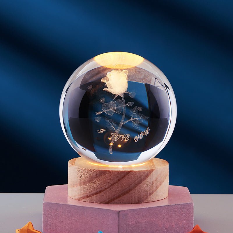 AURASHINE – 3D LED Crystal Lamp for Dreamy Night Ambiance 11