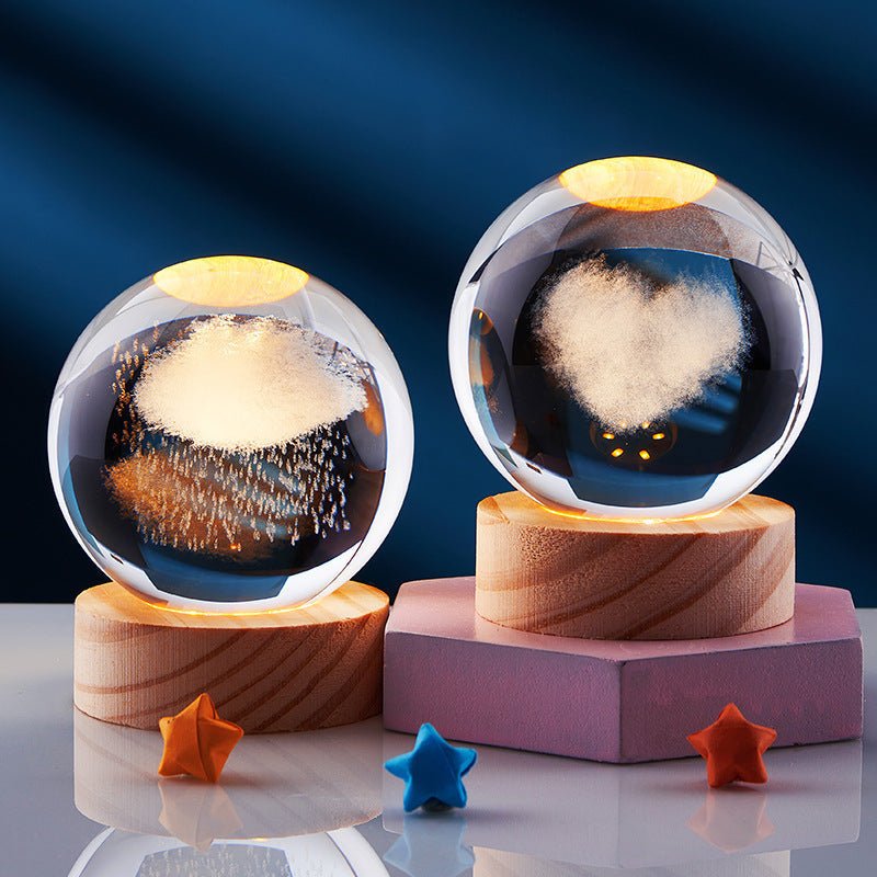 AURASHINE – 3D LED Crystal Lamp for Dreamy Night Ambiance 6