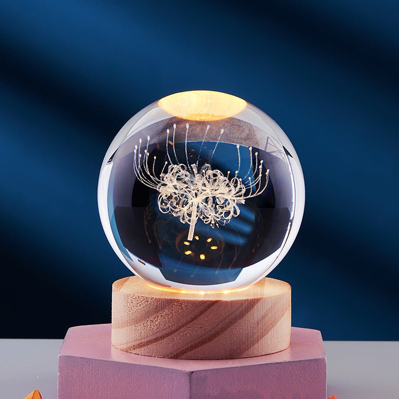 AURASHINE – 3D LED Crystal Lamp for Dreamy Night Ambiance 8