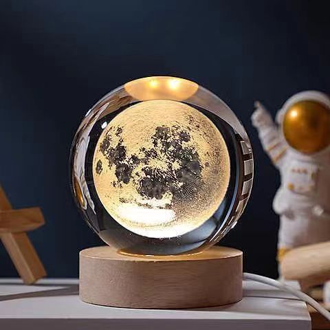 AURASHINE – 3D LED Crystal Lamp for Dreamy Night Ambiance 9