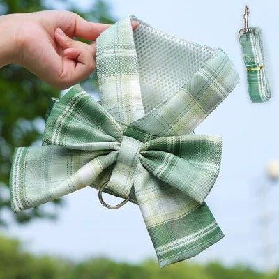 AURÉLIEN HARNAIS – Adjustable dog harness with stylish bow design