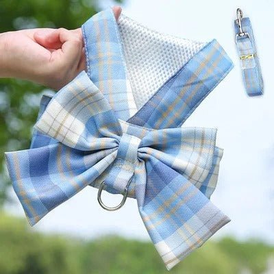AURÉLIEN HARNAIS – Adjustable dog harness with stylish bow design