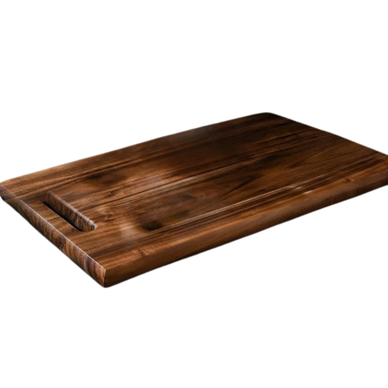 Acacia Wood Cutting Chopping Board - Durable, Non-Porous Kitchen Essential for Cutting and Serving 1