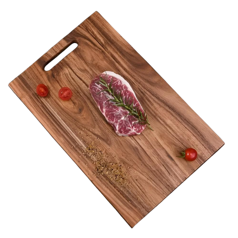 Acacia Wood Cutting Chopping Board - Durable, Non-Porous Kitchen Essential for Cutting and Serving 2