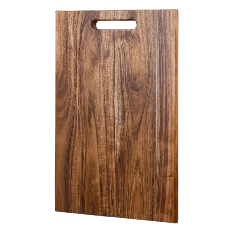 Acacia Wood Cutting Chopping Board - Durable, Non-Porous Kitchen Essential for Cutting and Serving 4