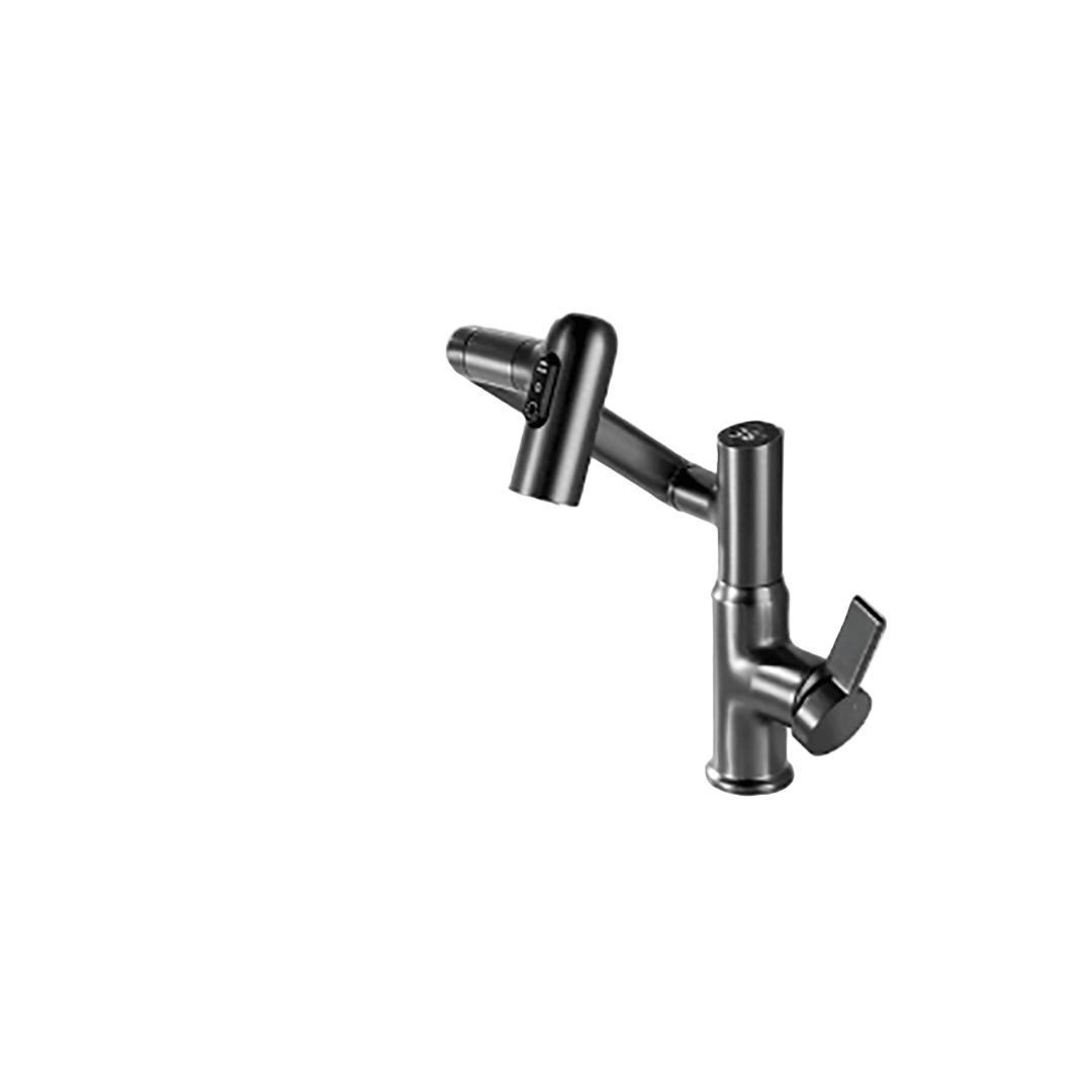 Adjustable 360° Kitchen Faucet with Temperature Display for Modern Homes 1