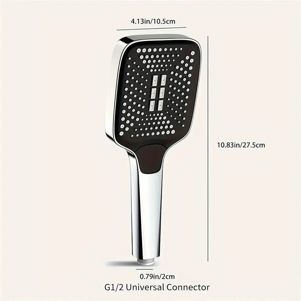 Adjustable Shower Head - High Pressure Handheld with 3 Spray Modes, Durable ABS Plastic 4