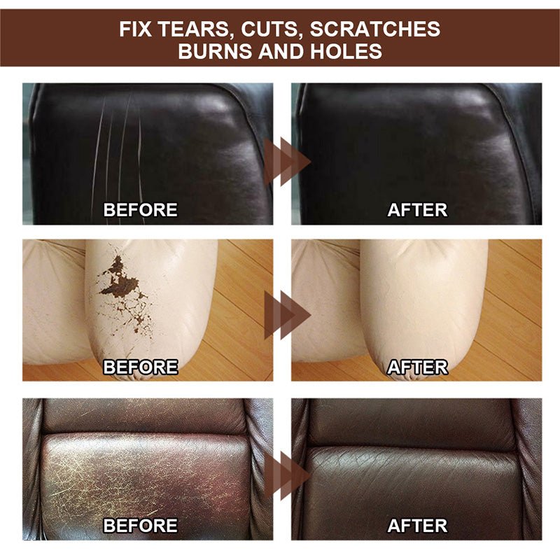 Advanced Leather Repair Gel - Versatile Solution for Scratches, Tears & Rips 6