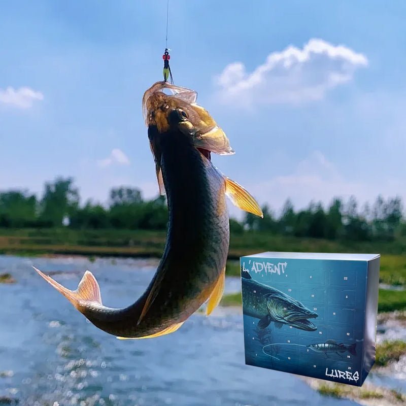 Lurevent Advent Calendar 2025 – 24 Unique Lures & Mounting Tool