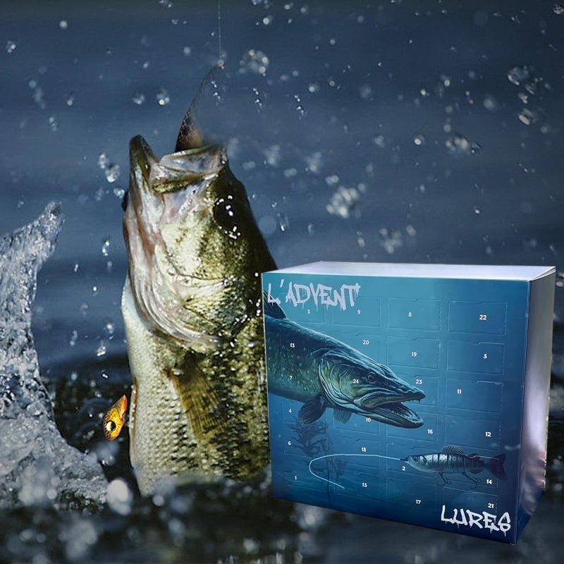 Lurevent Advent Calendar 2025 – 24 Unique Lures & Mounting Tool