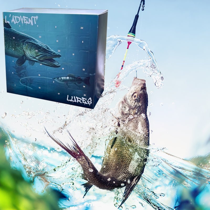 Lurevent Advent Calendar 2025 – 24 Unique Lures & Mounting Tool
