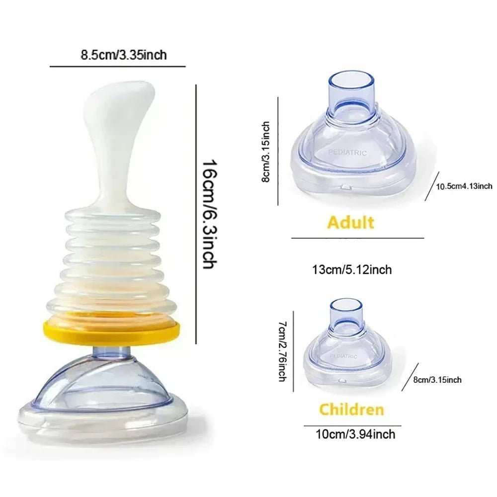 AeroGuard Choking Rescue Device | Emergency anti-choking kit for adults and children Reliable, compact, and easy-to-use safety tool for critical choking incidents. 2