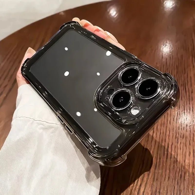 AeroGuard – Shockproof Transparent Bumper Case for iPhone 11-17 7