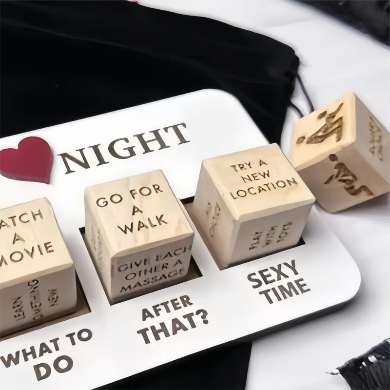 AmoréLuxe Date Night Dice | Fun relationship dice game for couples and romantic evenings 0
