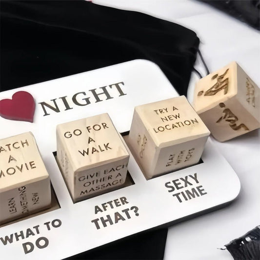 AmoréLuxe Date Night Dice | Fun relationship dice game for couples and romantic evenings 0