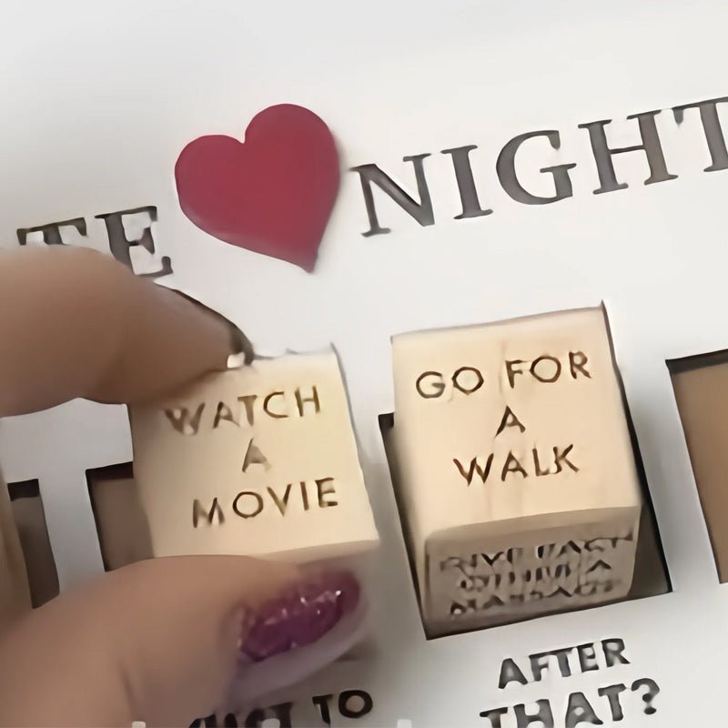 AmoréLuxe Date Night Dice | Fun relationship dice game for couples and romantic evenings 2
