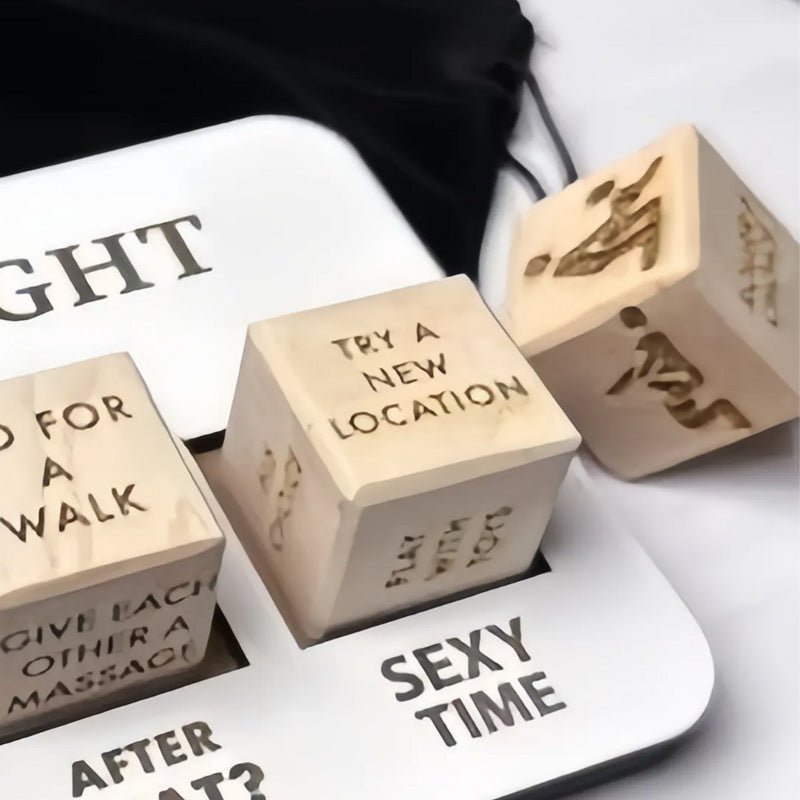 AmoréLuxe Date Night Dice | Fun relationship dice game for couples and romantic evenings 3
