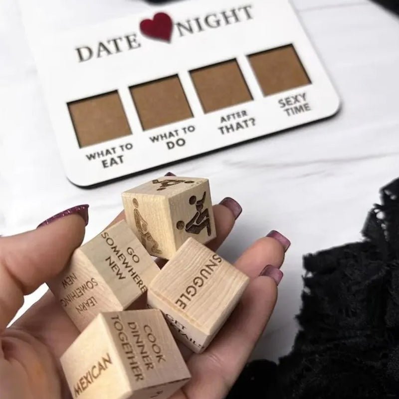 AmoréLuxe Date Night Dice | Fun relationship dice game for couples and romantic evenings 4