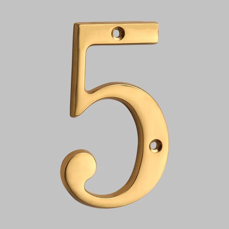 AnchorDigits – Durable Numbers with Classic Design 5