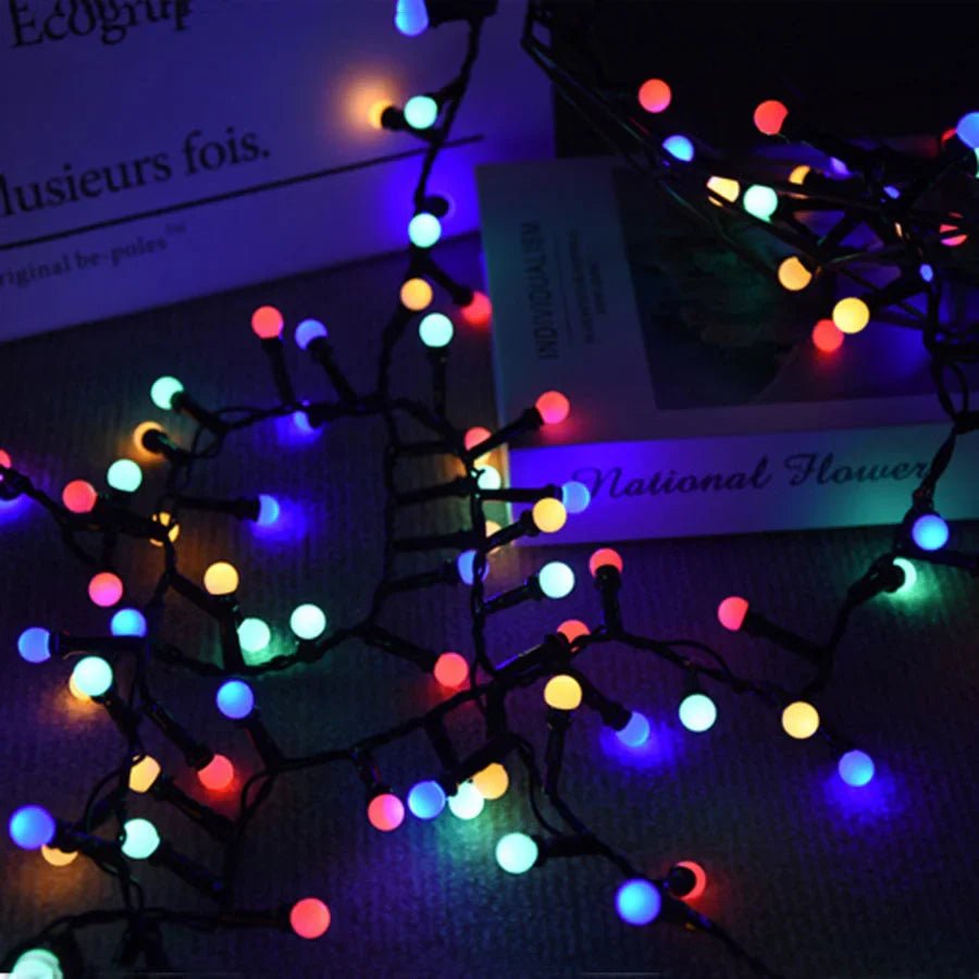 AquaTwinkle Waterproof LED Fairy Lights - 8 Modes Party Lights for Outdoor Decor 5