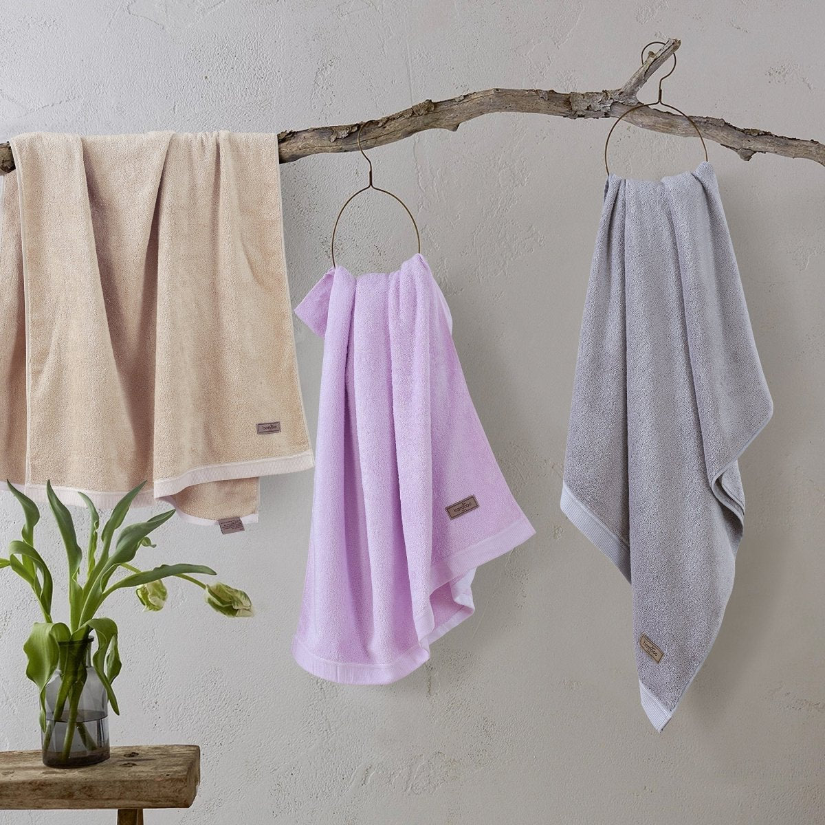 BAMBOOSOFT – Absorbent Bamboo Bath Towel with Ultra-Soft Touch 2