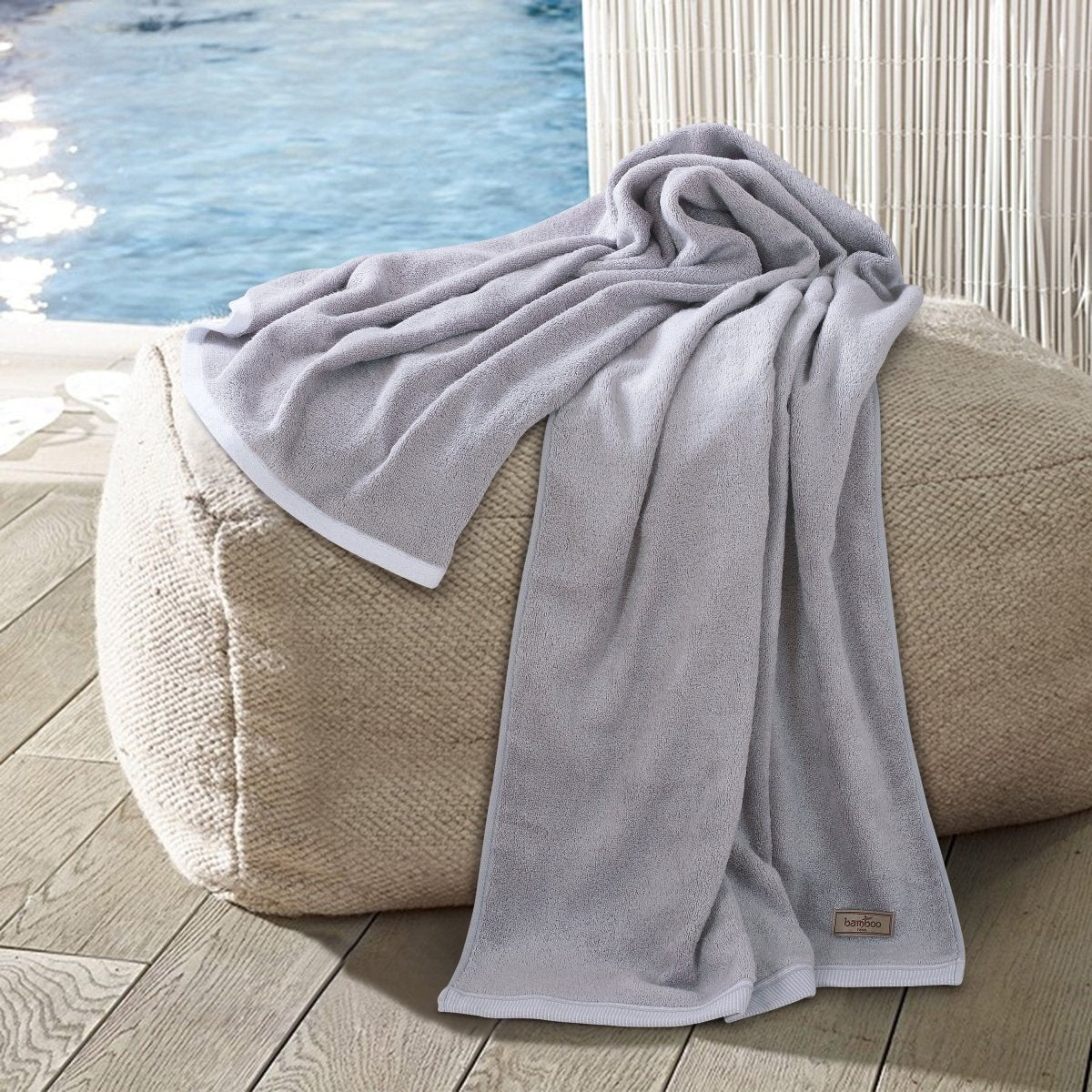 BAMBOOSOFT – Absorbent Bamboo Bath Towel with Ultra-Soft Touch 3