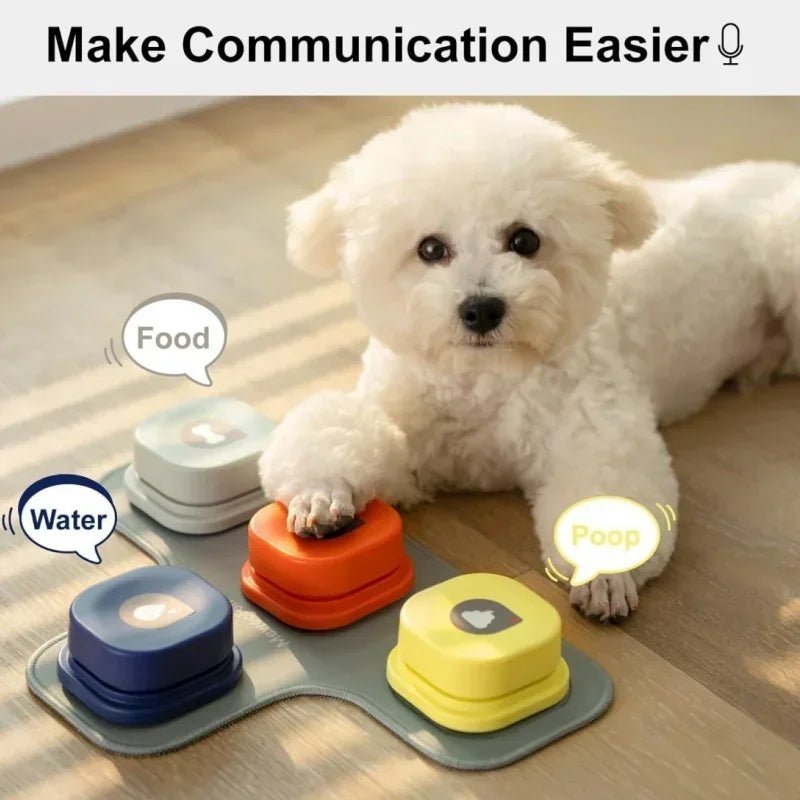 BARKTALK – Interactive voice buttons for dog training & communication