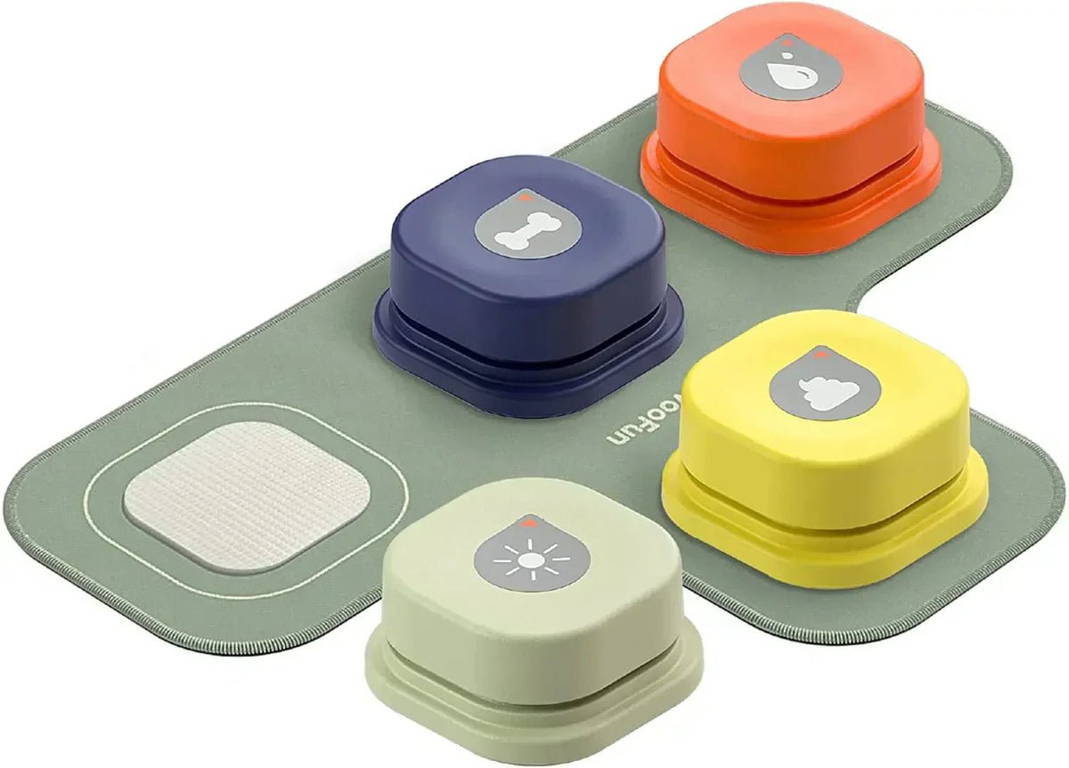 BARKTALK – Interactive voice buttons for dog training & communication
