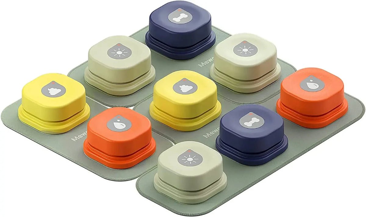 BARKTALK – Interactive voice buttons for dog training & communication