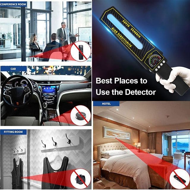 BUGBANE PRO – High-Sensitivity Tracker Detector & Covert Camera Locator 2