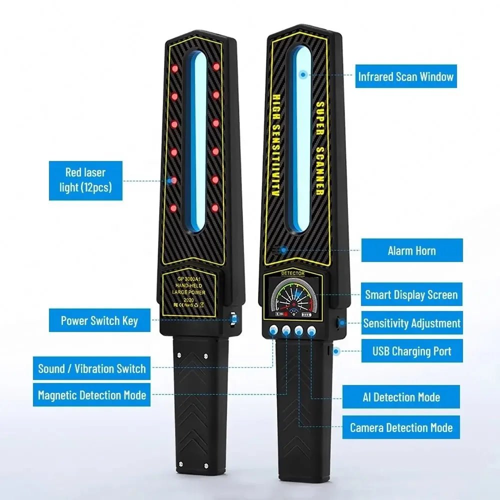 BUGBANE PRO – High-Sensitivity Tracker Detector & Covert Camera Locator 3